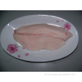 Filetes de pescado negros de tilapia negros congelados suministrados IVP sin piel